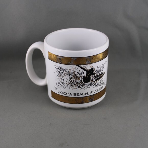 Vintage Coffee Mug - Ron Jon Surf Shop Cocoa Beach - Ceramic Mug - Picture 3 of 8